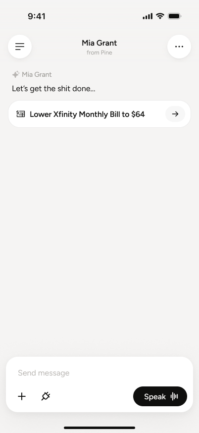 Task card at start